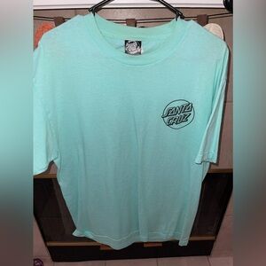 Santa Cruz green tee #skater #santacruz